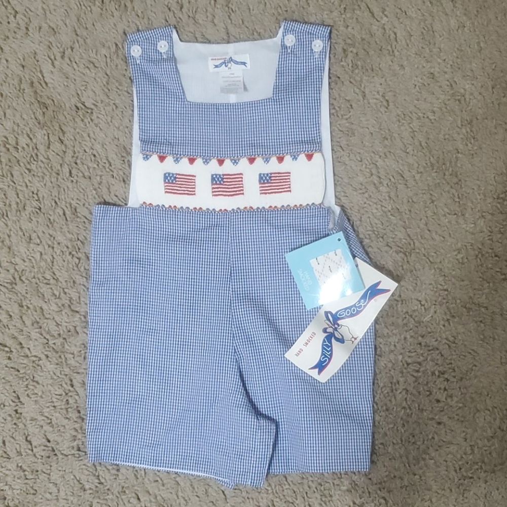 Toddler smocked jonjon